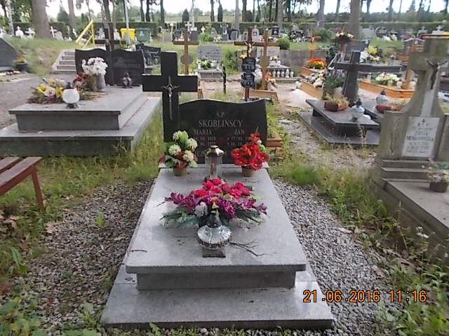 Grób MONIKA SKOBLIŃSKA
