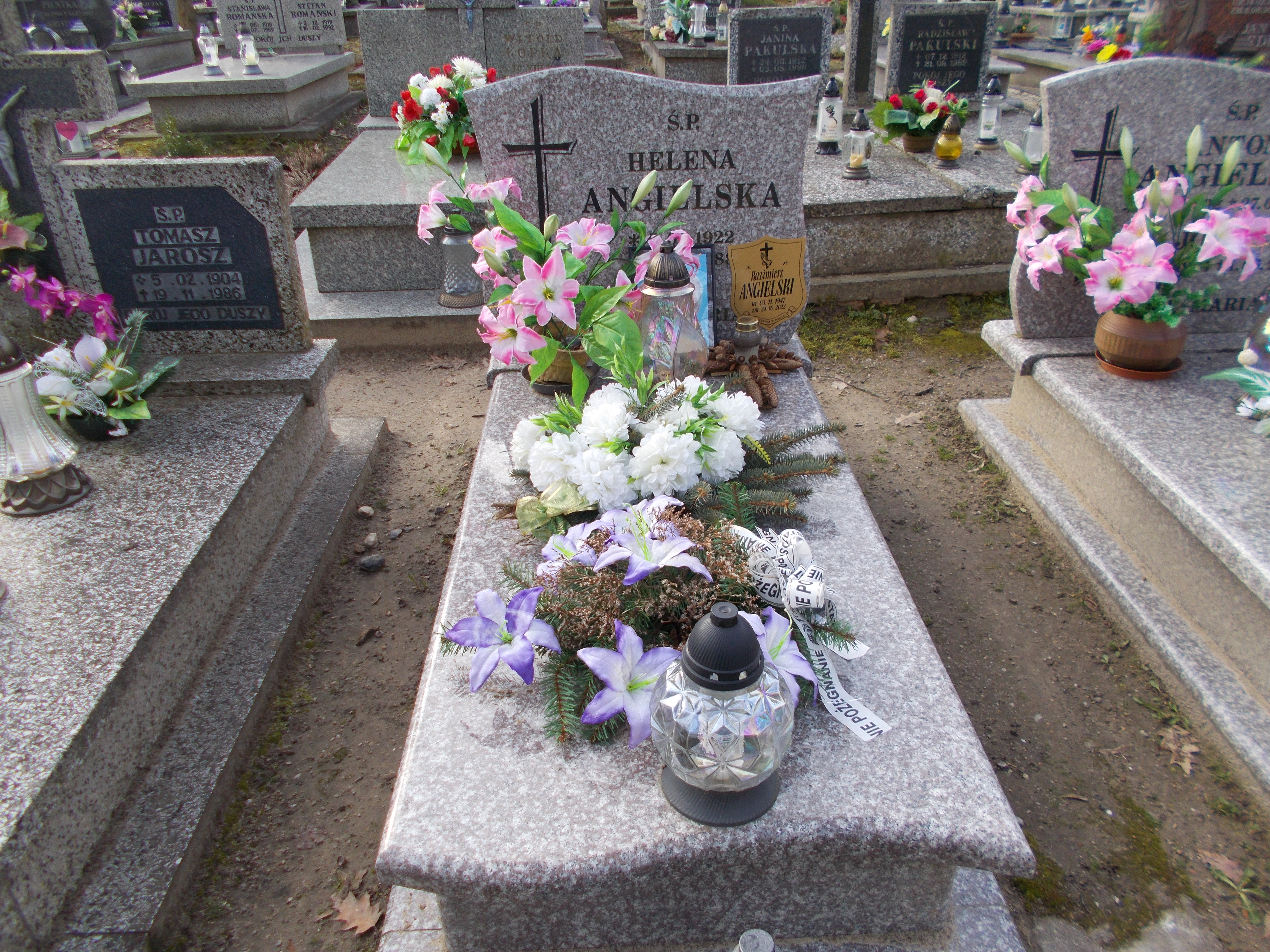 Helena ANGIELSKA 1922 Bolesławiec zakład gosp kom - Grobonet - Wyszukiwarka osób pochowanych