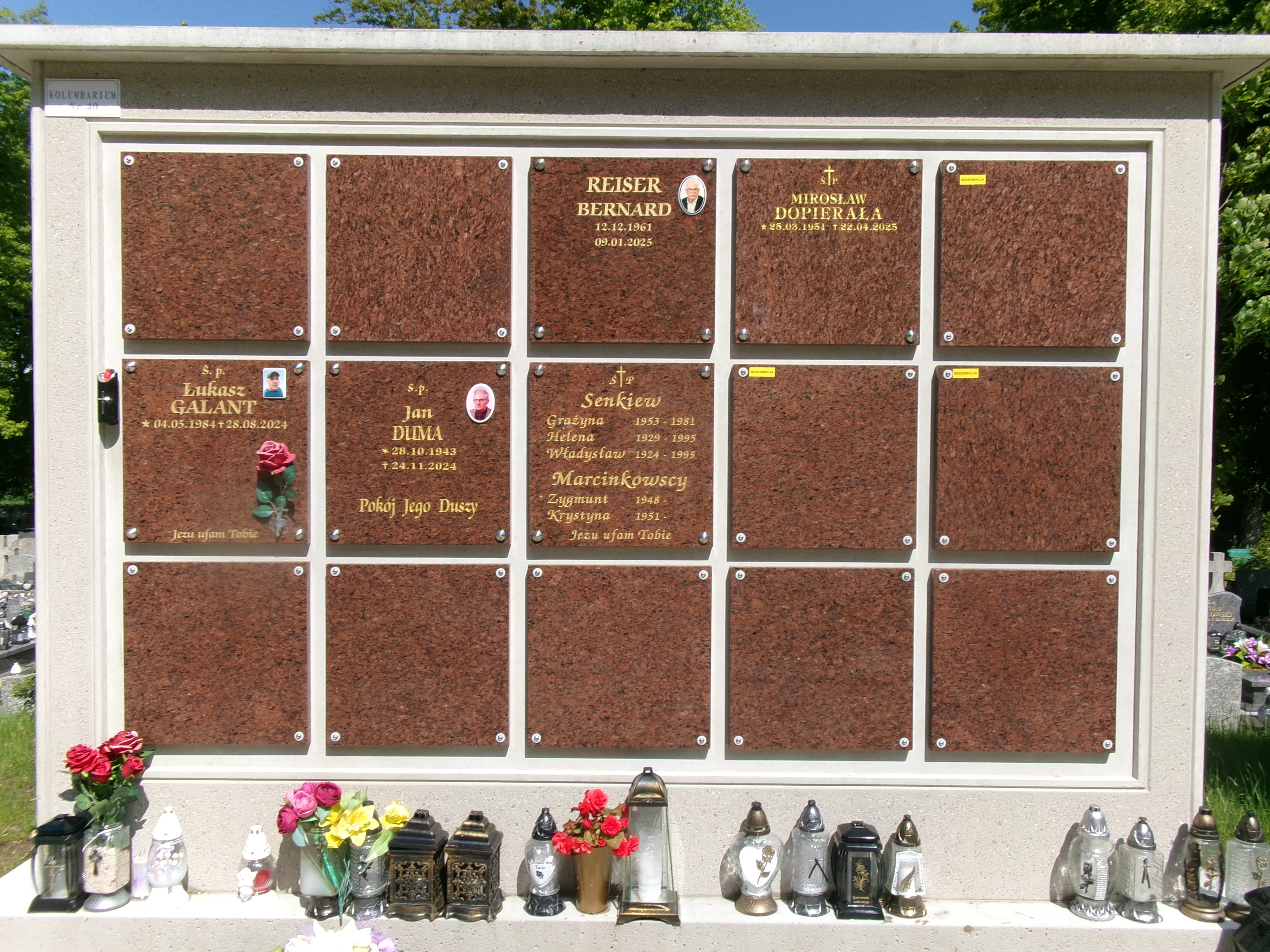 Bernard REISER 1961 Bolesławiec zakład gosp kom - Grobonet - Wyszukiwarka osób pochowanych