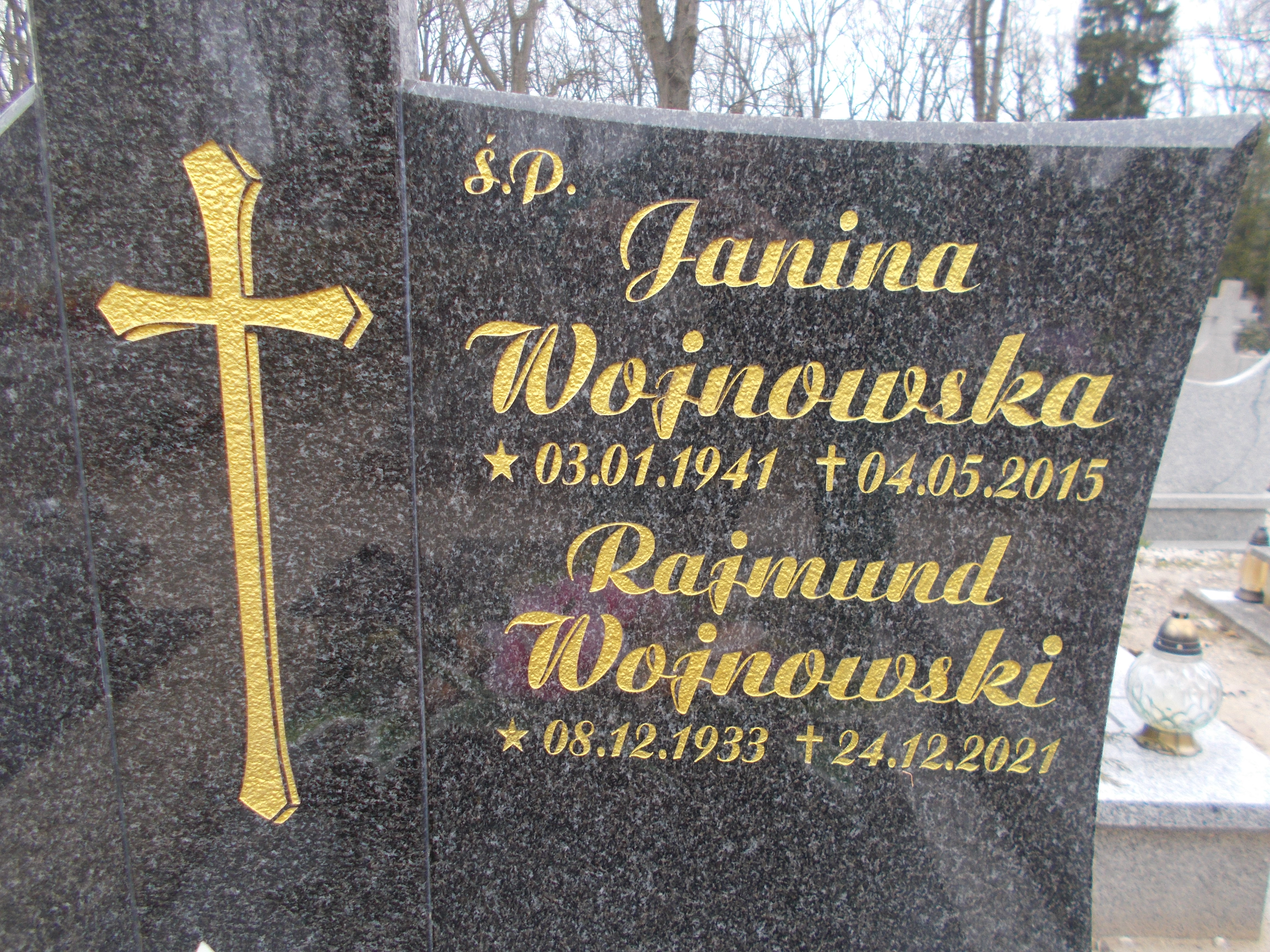 Grób RAJMUND WOJNOWSKI