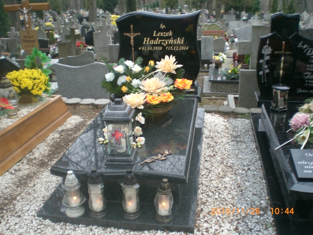 Grób LESZEK HADRZYŃSKI
