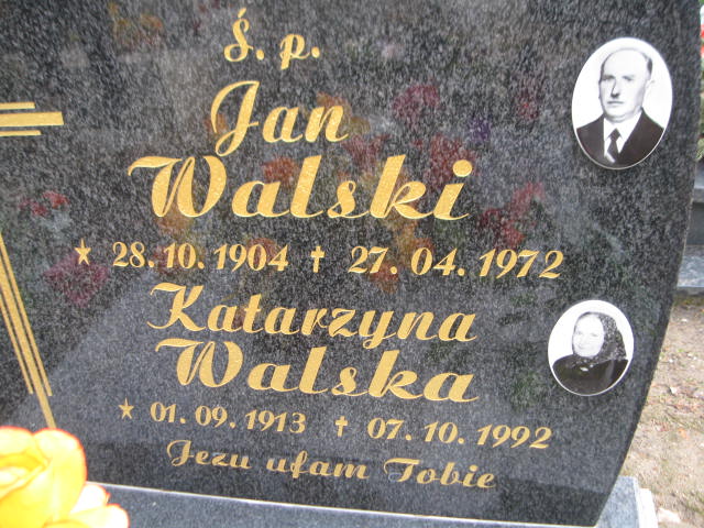 Jan WALSKI 1904 Bolesławiec zakład gosp kom - Grobonet - Wyszukiwarka osób pochowanych