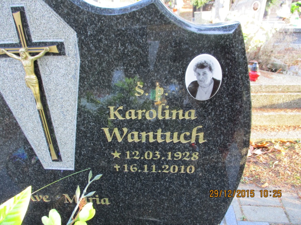 Karolina WANTUCH 1928 Bolesławiec zakład gosp kom - Grobonet - Wyszukiwarka osób pochowanych