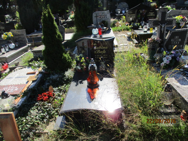 Grób SABINA BĄK