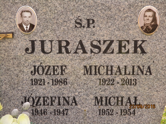 Józef JURASZEK 1921 Bolesławiec zakład gosp kom - Grobonet - Wyszukiwarka osób pochowanych