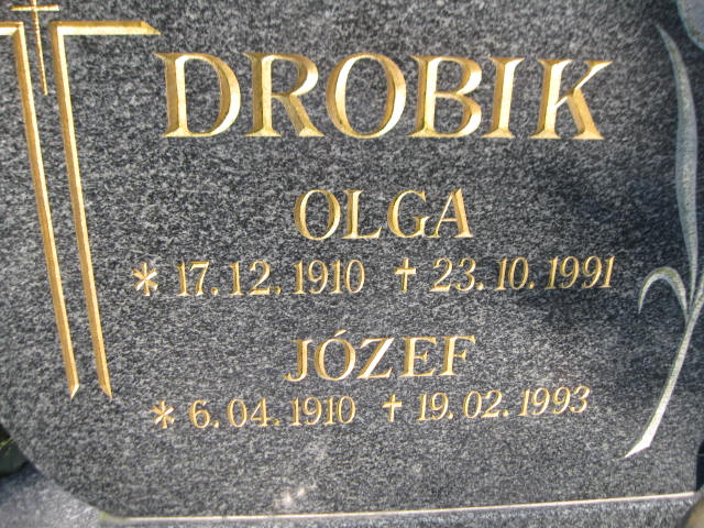 Józef DROBIK 1910 Bolesławiec zakład gosp kom - Grobonet - Wyszukiwarka osób pochowanych