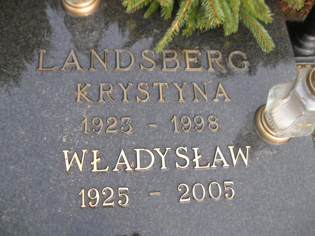 Krystyna LANDSBERG 1923 Bolesławiec zakład gosp kom - Grobonet - Wyszukiwarka osób pochowanych