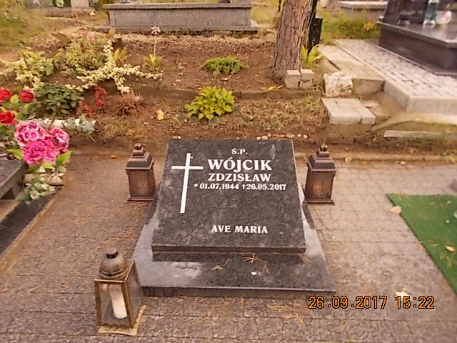 Grób ZDZISŁAW WÓJCIK