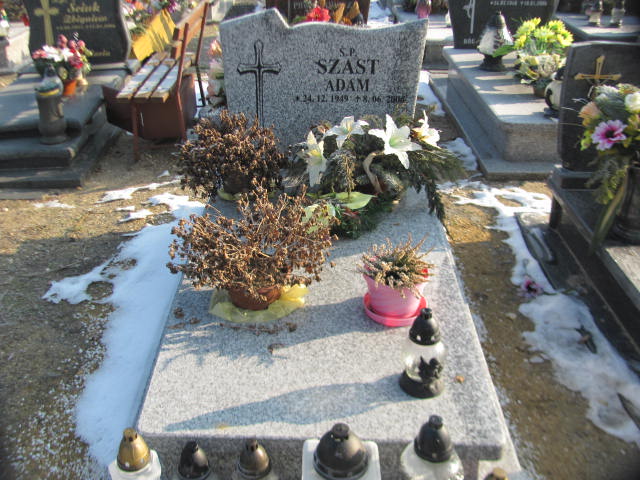 Grób ADAM SZAST