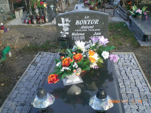 Grób ANTONI KONTOR