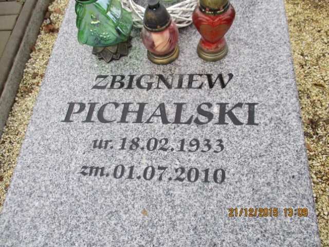 Grób ZBIGNIEW PICHALSKI