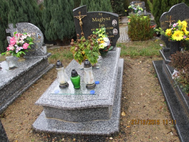 Grób JAN MAGŁYSZ