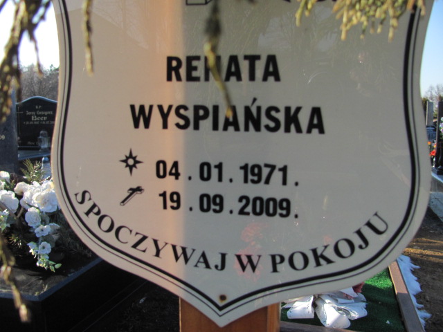 Renata WYSPIAŃSKA 1971 Bolesławiec zakład gosp kom - Grobonet - Wyszukiwarka osób pochowanych