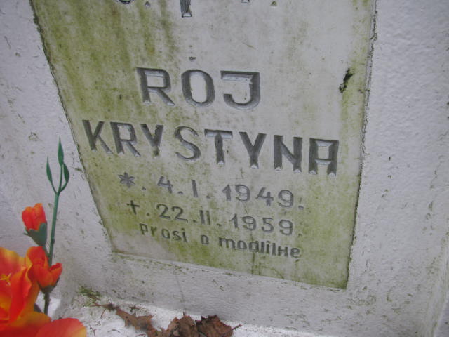 Krystyna RÓJ 1949 Bolesławiec zakład gosp kom - Grobonet - Wyszukiwarka osób pochowanych