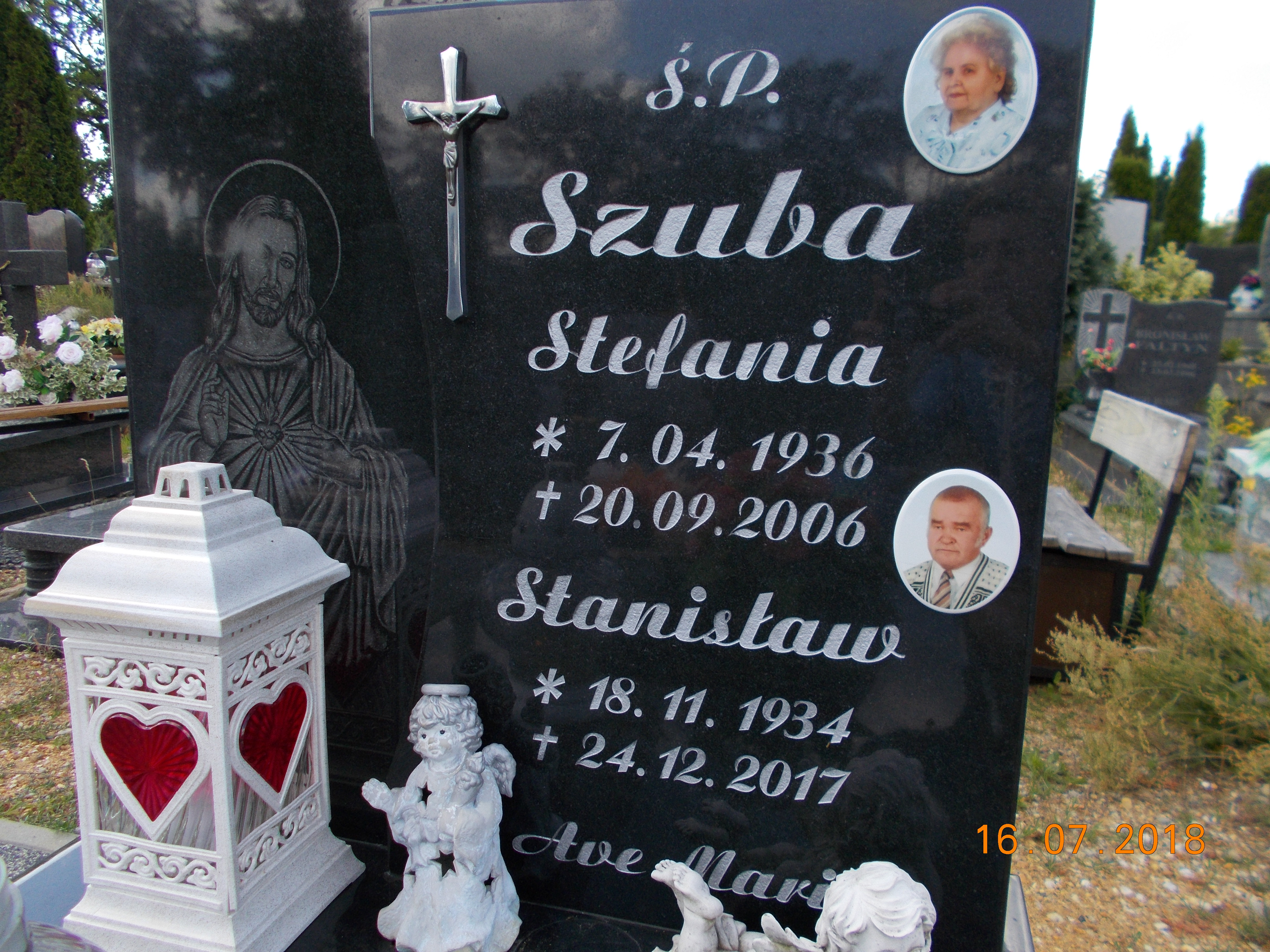 Grób STANISŁAW SZUBA