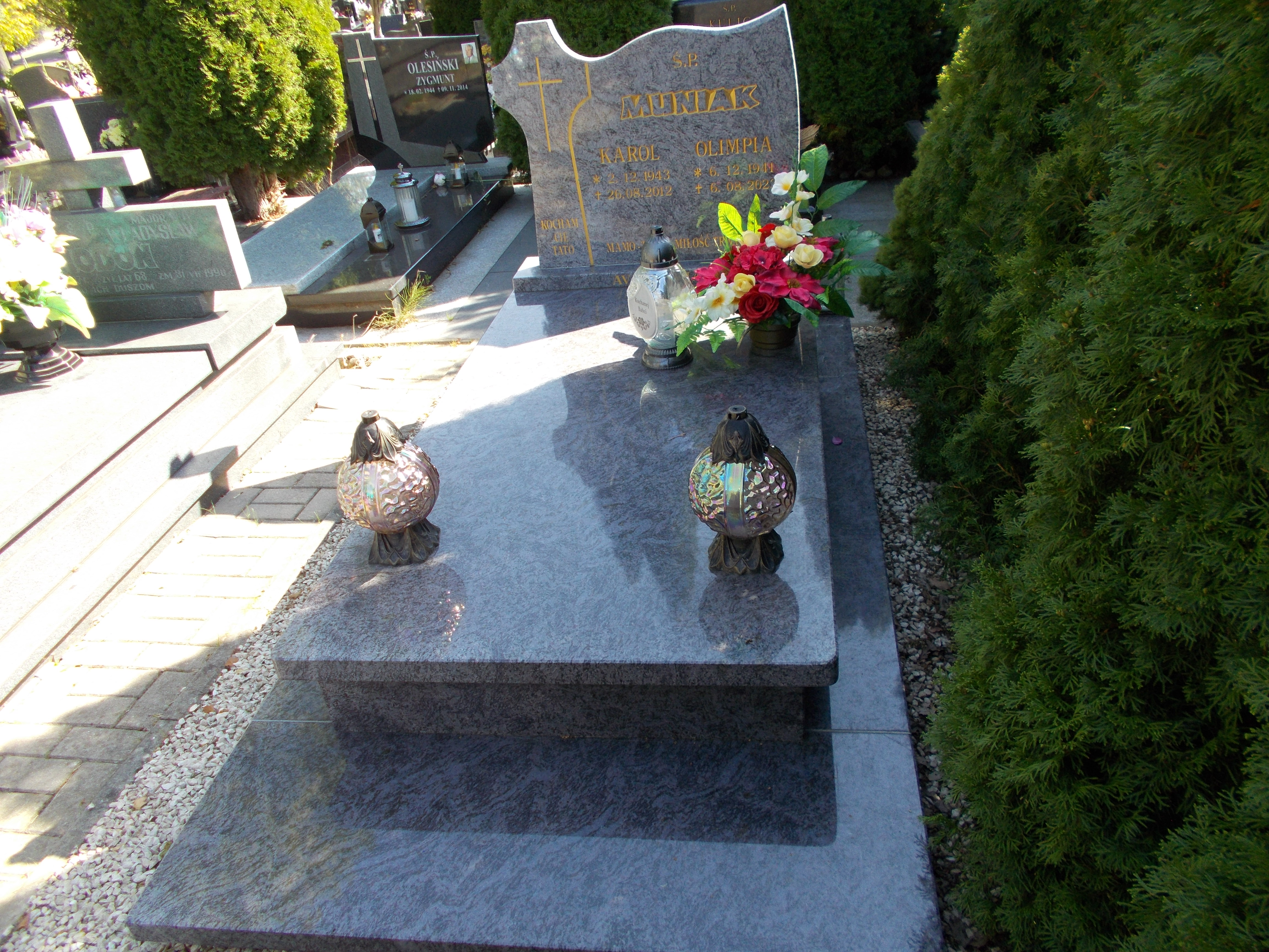Olimpia MUNIAK 1941 Bolesławiec zakład gosp kom - Grobonet - Wyszukiwarka osób pochowanych