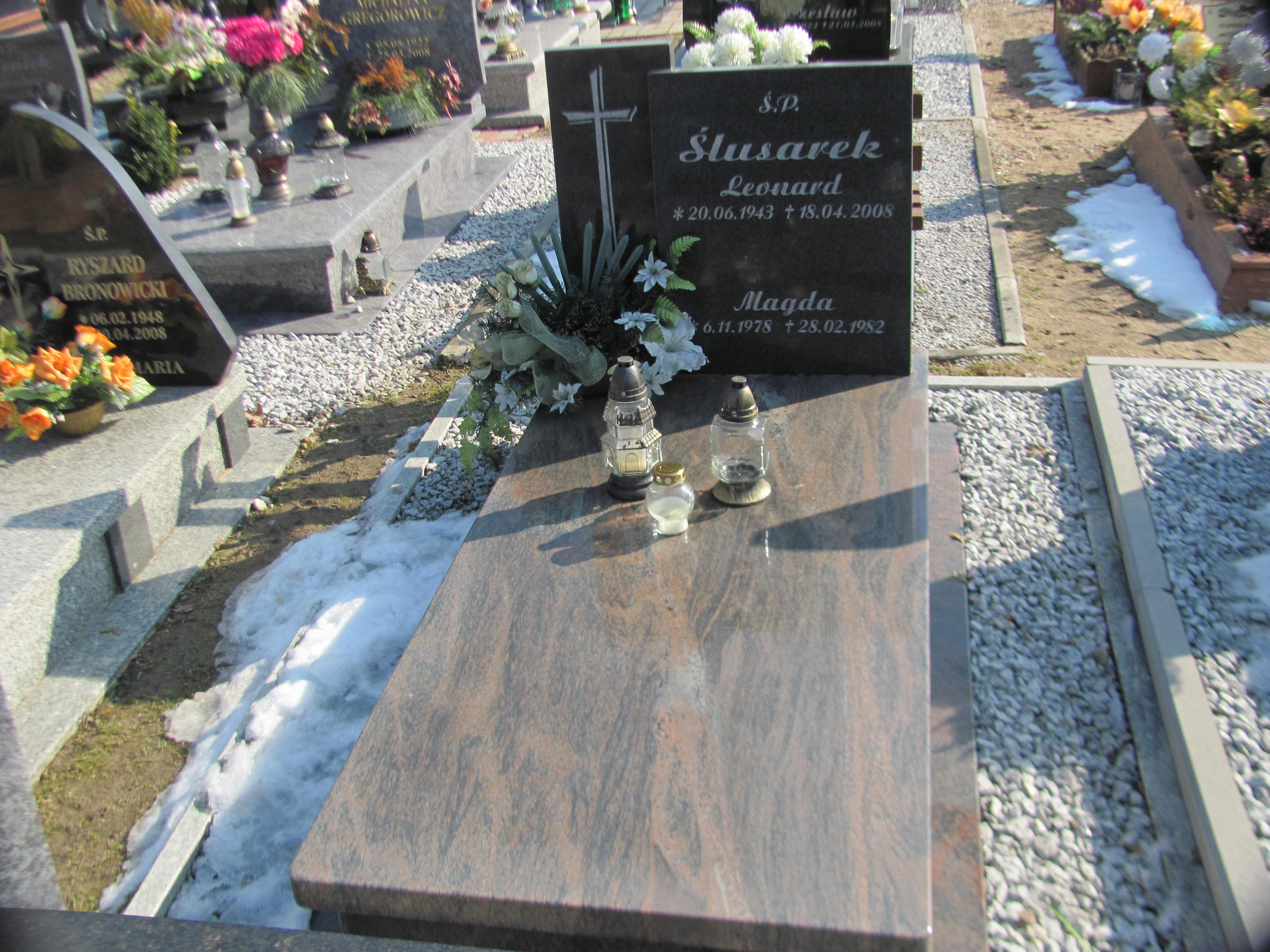 Grób BARBARA ŚLUSAREK