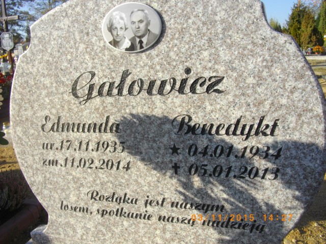 Benedykt GAŁOWICZ 1934 Bolesławiec zakład gosp kom - Grobonet - Wyszukiwarka osób pochowanych