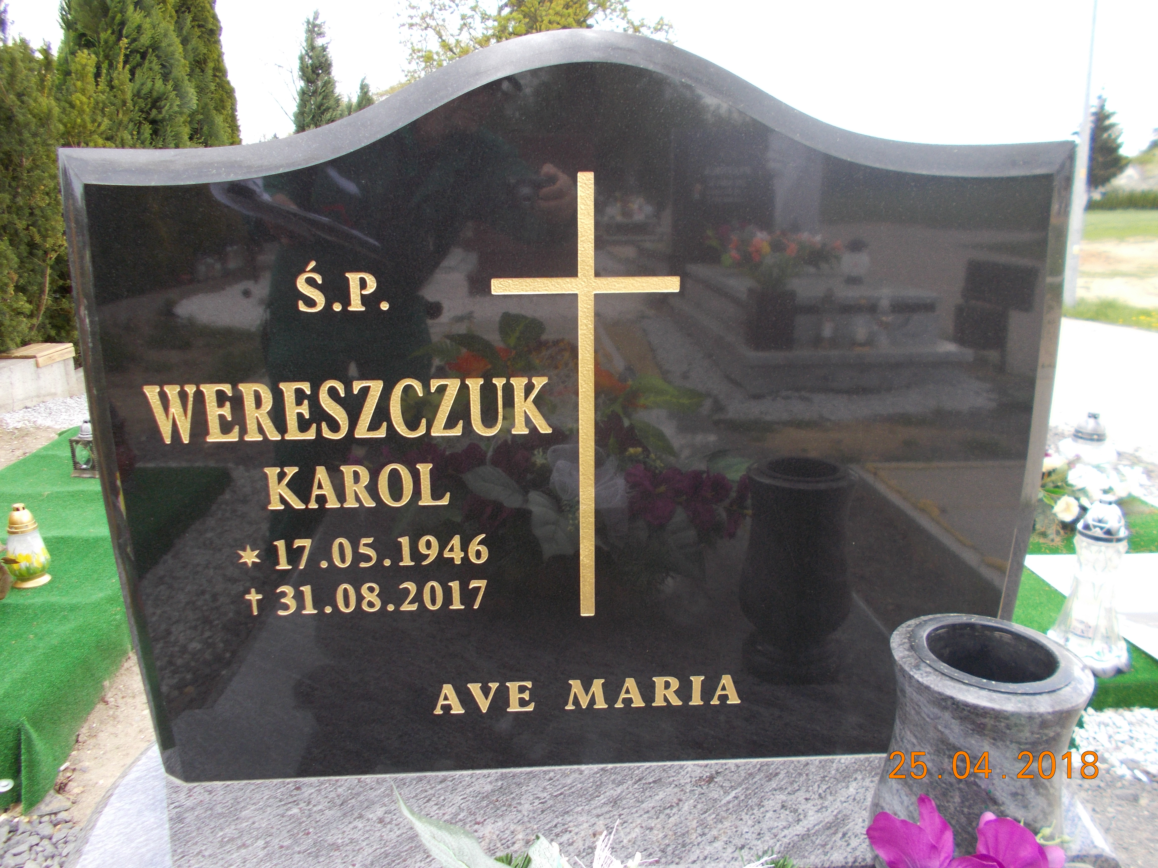 Grób KAROL WERESZCZUK