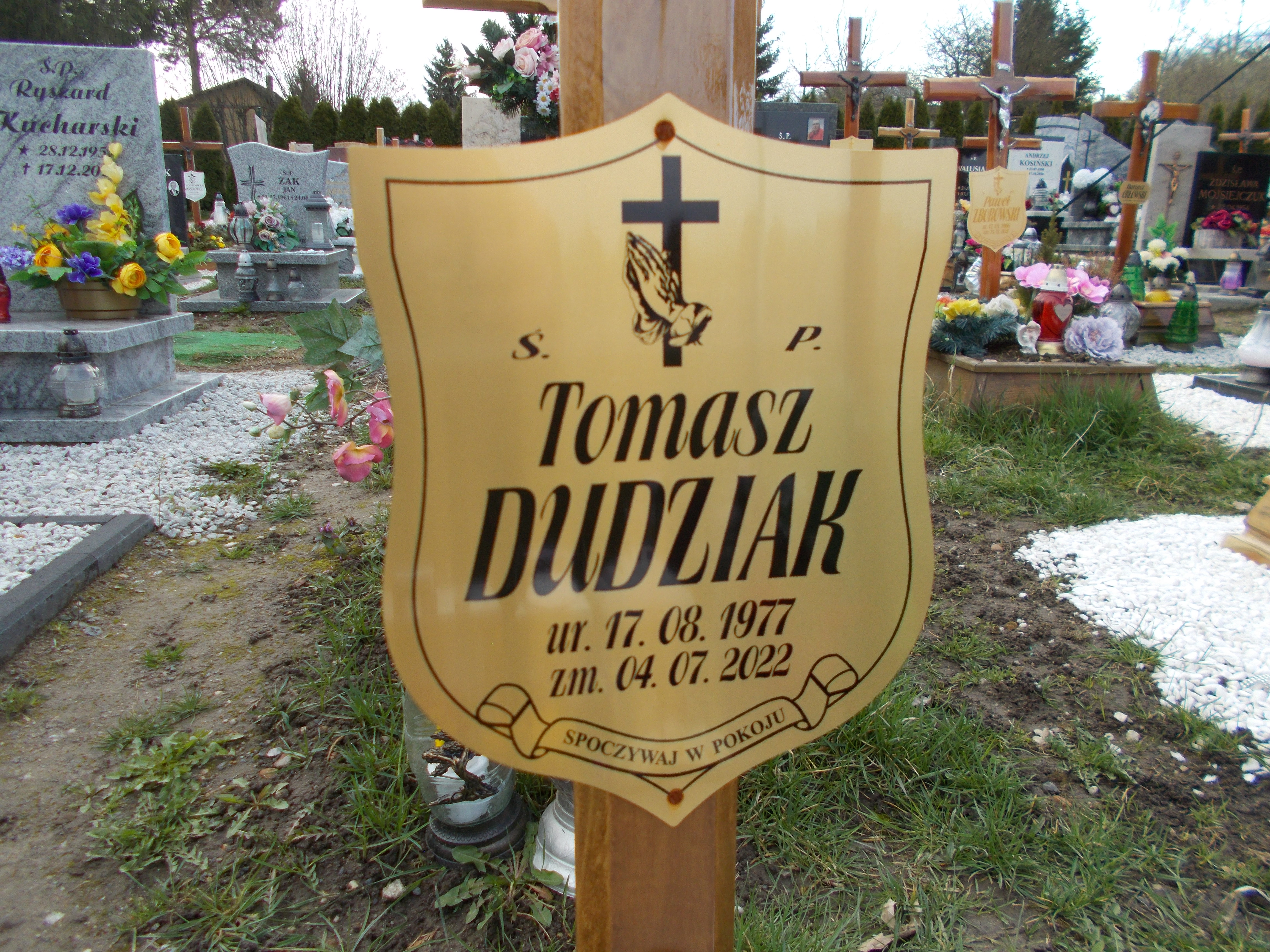 Grób TOMASZ DUDZIAK