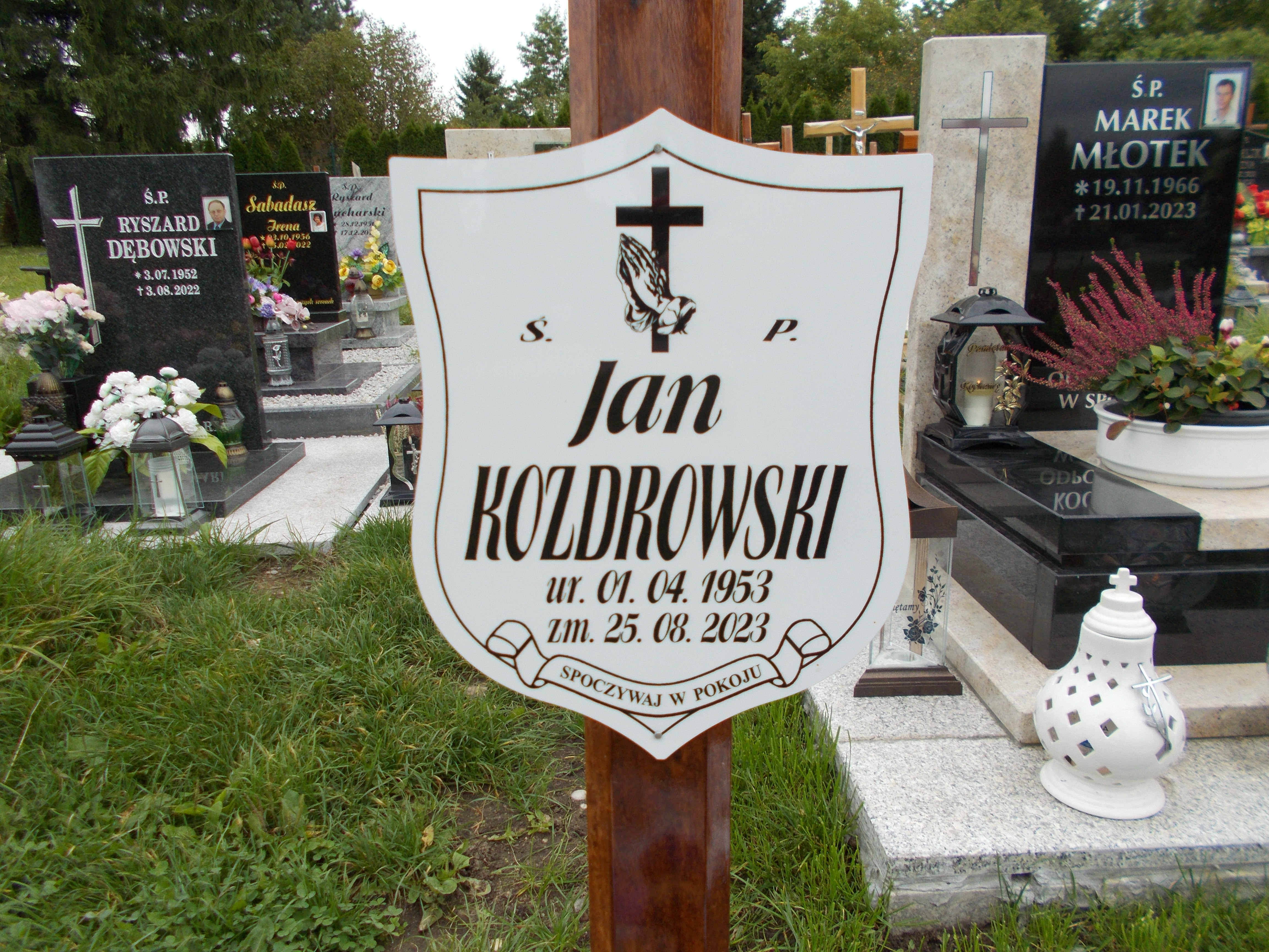 Grób JAN KOZDROWSKI