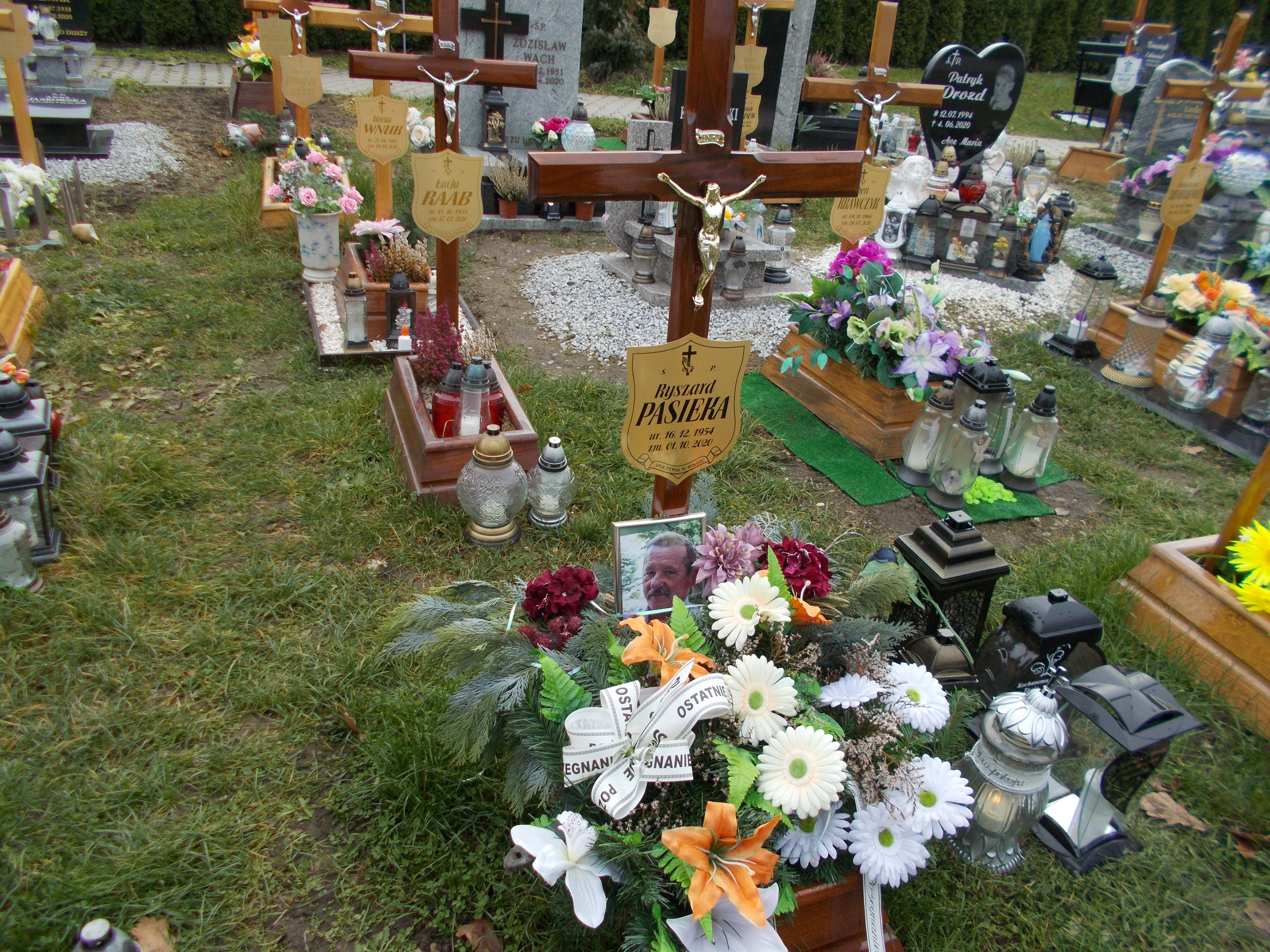 Ryszard PASIEKA 1954 Bolesławiec zakład gosp kom - Grobonet - Wyszukiwarka osób pochowanych